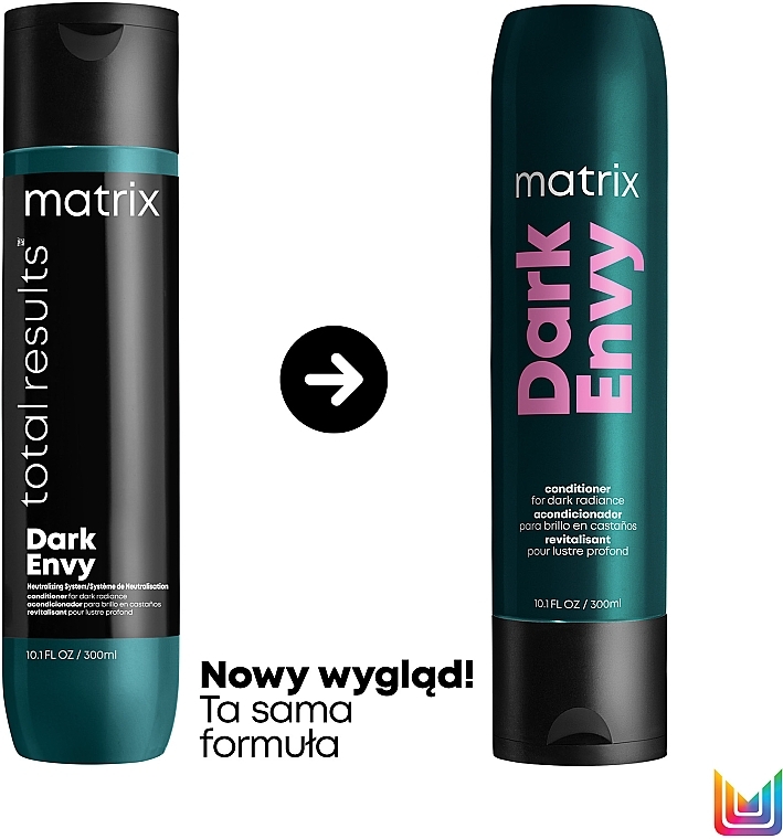 Shine Conditioner for Dark Hair - Matrix Total Results Dark Envy Conditioner — photo N2