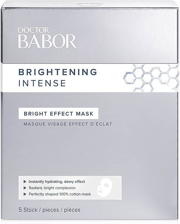 Whitening Face Mask - Doctor Babor Brightening Intense Bright Effect Mask — photo N1