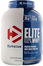 Fragrances, Perfumes, Cosmetics Protein - Dymatize Elite 100% Whey Protein Cookies Cream