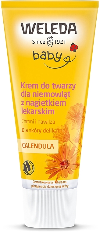 Calendula Kids Face Cream - Weleda Calendula Face Cream — photo N1