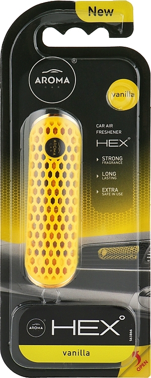 Vanilla Car Perfume - Aroma Car Hex — photo N4