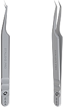 Lash Tweezers TE-45/8 - Staleks Pro Expert 45 Type 8 — photo N2