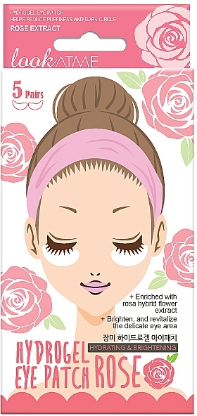 Rose Hydrogel Eye Patch - Look At Me Hydrogel Eye Patch Rose — photo N4