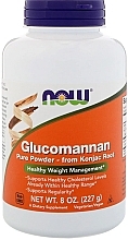 Glucomannan, pure powder - Now Foods Glucomannan from Konjac Root Pure Powder — photo N1