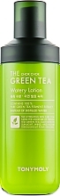 Facial Lotion - Tony Moly The Chok Chok Green Tea Watery Lotion — photo N2