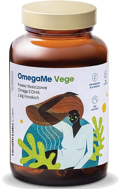 Omega-3 Dietary Supplement - HealthLabs OmeGame Vege — photo N5