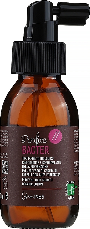 Strengthening Hair Loss Prevention Treatment for Dandruff-Prone Scalp - Glam1965 Purifica Bacter — photo N8