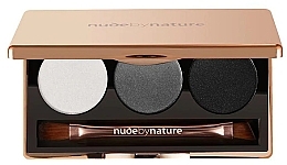 Fragrances, Perfumes, Cosmetics Eyeshadow Trio - Nude By Nature Natural Illusion Pressed Eyeshadow Trio