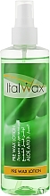 Fragrances, Perfumes, Cosmetics Pre-Depilation Aloe Lotion - ItalWax