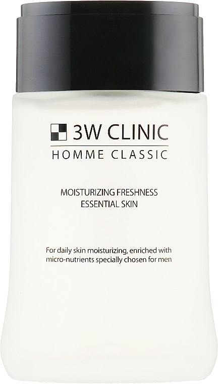 Men Moisturizing & Refreshing Toner - 3w Clinic Homme Classic Moisturizing Freshness Essential Skin — photo N2