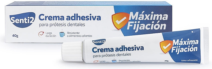 Denture Adhesive Cream - Senti2 Adhesive cream — photo N1