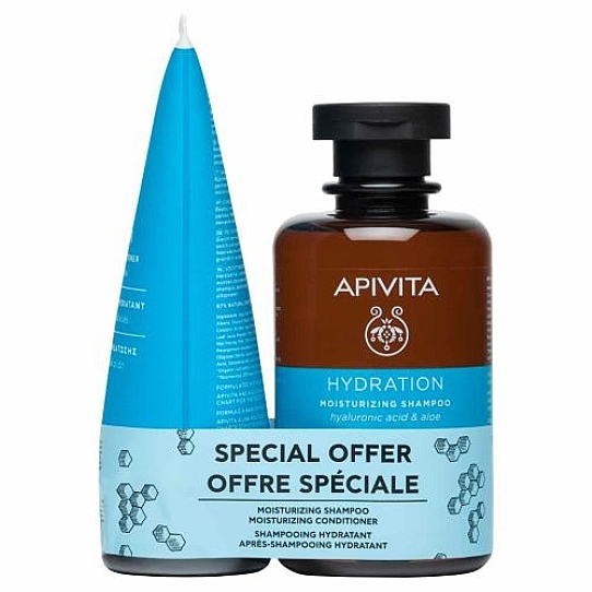 Set - Apivita Hydration Set (shampoo/250ml + h/cond/150ml) — photo N1