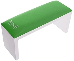 Fragrances, Perfumes, Cosmetics Manicure Hand Rest, White Legs, Green - Kodi Professional