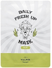 Fragrances, Perfumes, Cosmetics Aloe Extract Sheet Mask - Village 11 Factory Daily Fresh Up Mask Aloe