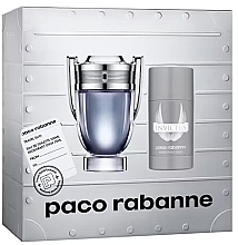 Fragrances, Perfumes, Cosmetics Paco Rabanne Invictus - Set (edt/100ml+deo/75ml)