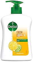 Fragrances, Perfumes, Cosmetics Antibacterial Liquid Soap, 200 ml - Dettol Fresh