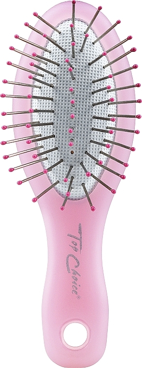 Hair Brush, 63343, 12 cm, pink - Top Choice Hair Brushes — photo N4