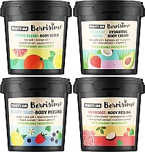 Set - Beauty Jar Berrisimo Hydrating Body Gift Set (b/peel/160g + b/peel/200g + b/scrub/200g + b/cr/155ml) — photo N8