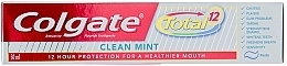 Fragrances, Perfumes, Cosmetics Clean Mint Toothpaste - Colgate Total 12 Clean Mint