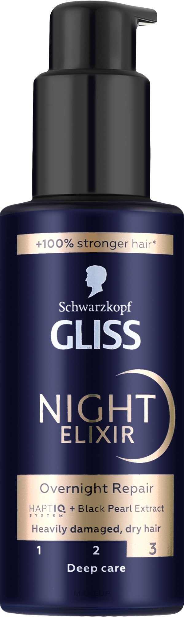 Elixir for Extra Damaged Hair - Gliss Hair Repair Night Elixir Overnight Repair — photo 100 ml