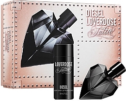 Fragrances, Perfumes, Cosmetics Diesel Loverdose Tattoo - Set (edp/30ml + b/lot/50ml)