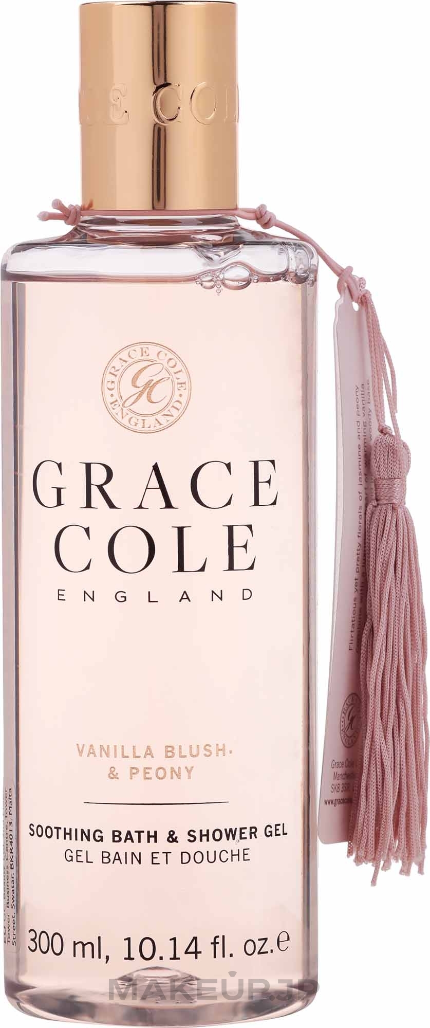 Flower Nectarine & Grapefruit Shower Gel-Foam - Grace Cole Boutique Bath & Shower Gel Vannila Blush & Peony — photo 300 ml