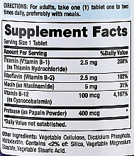 Vitamin B Complex, tablets - Puritan's Pride Premium B-Complex med B-12 — photo N3