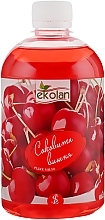 Fragrances, Perfumes, Cosmetics Liquid Soap "Juicy Cherry" - EkoLan (wymienna butelka)