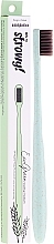 Wheat Toothbrush, Medium - WoodyBamboo Toothbrush EcoGreen Medium — photo N1