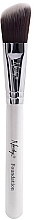 Fragrances, Perfumes, Cosmetics Foundation Brush MC-F-01 - Nanshy Foundation Brush Pearlescent White 