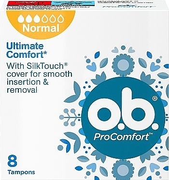 Tampons Normal, 8 pcs - O.b. Pro Comfort — photo N1