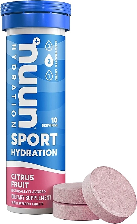 Electrolyte Drink, citrus fruits - Nuun Sport Hydration Citrus Fruit — photo N2