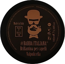 Hair Brilliantine - Barba Italiana Valpolicella Brillance Gel — photo N4