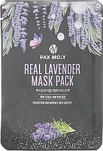 Lavender Extract Sheet Mask - Pax Moly Real Lavender Mask Pack — photo N1