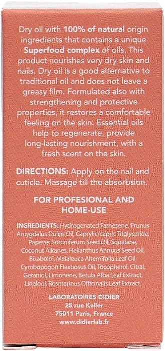 Dry Nail & Cuticle Oil - Didier Lab Dry Nail & Cuticle Oil — photo N4