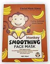 Monkey Sheet Mask - Wokali Animal Monkey Smoothing Face Mask — photo N1