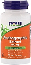 Dietary Supplement "Andrographis Extract" - Now Foods Andrographis Extract — photo N1