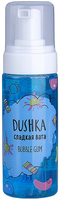 Chewing Gum Body Cotton Candy - Dushka Bubble Gum Shower Foam — photo N1