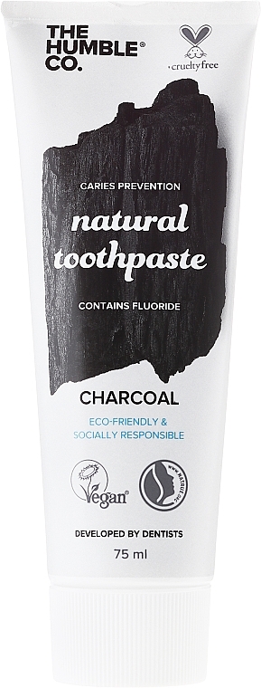 Toothpaste "Charcoal" - The Humble Co. Natural Toothpaste Charcoal — photo N1