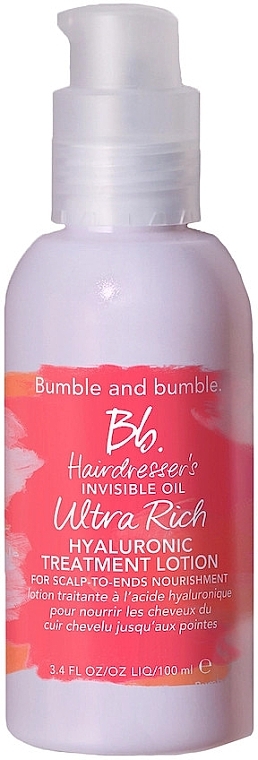 Hair Lotion - Bumble and Bumble Hairdresser's Invisible Oil Ultra Rich Hyaluronic Treatment Lotion — photo N1
