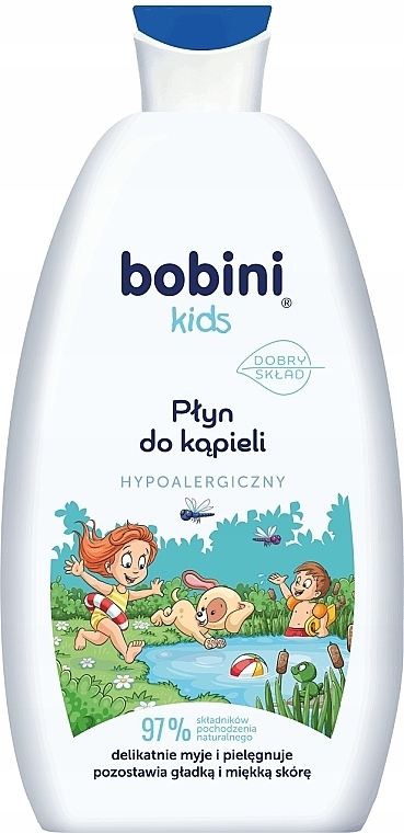 Hypoallergenic Bath Foam - Bobini Kids Bubble Bath Hypoallergenic — photo N1