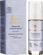Fragrances, Perfumes, Cosmetics Face Serum - AVA Laboratorium Glacier Gold Advanced Reconstruction Face Serum