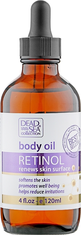 Body Oil with Dead Sea Minerals & Retinol - Dead Sea Collection Retinol Body Oil — photo N2