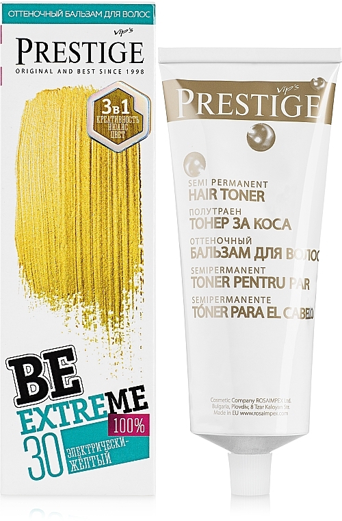 Hair Toner - Vip's Prestige Be Extreme — photo N1