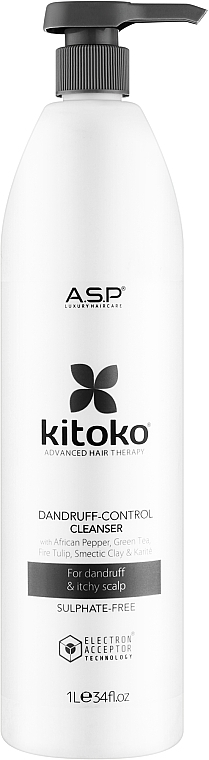 Anti-Dandruff Shampoo - Affinage Kitoko Dandruff Control Shampoo — photo N1