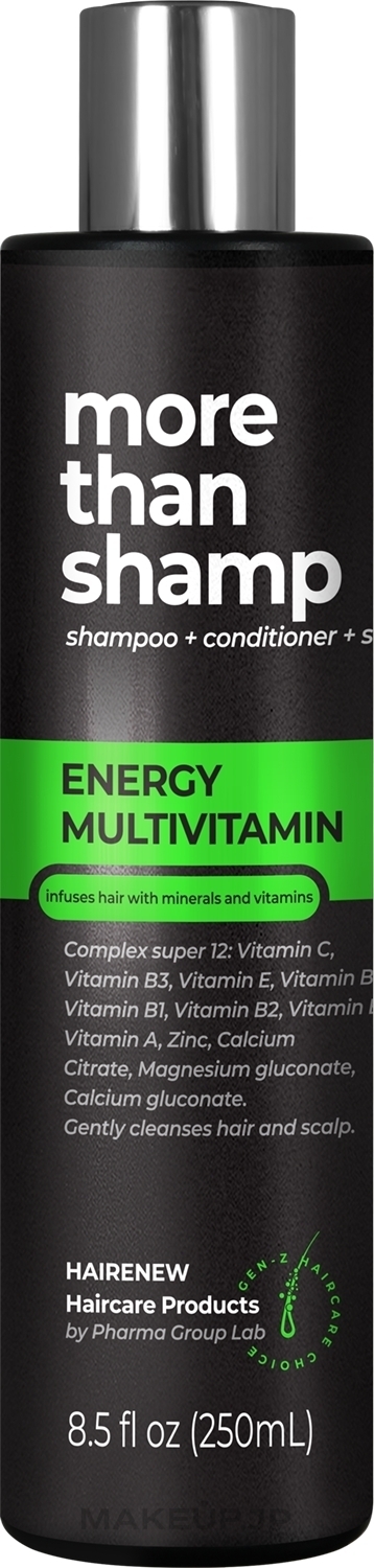 Multivitamin Shampoo - Hairenew Energy Multivitamin Shampoo — photo 250 ml