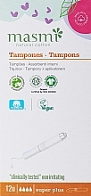 Organic Applicator Tampons - Masmi Super Plus — photo N1