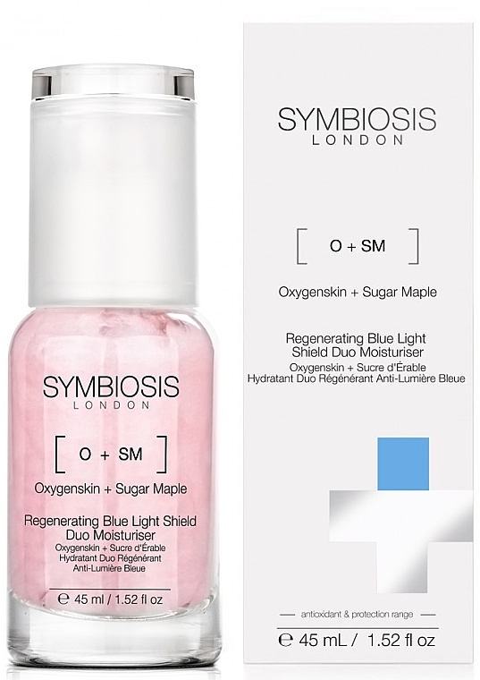 Regenerating Moisturizing Cream - Symbiosis London Regenerating Blue Light Shield Duo Moisturiser — photo N2