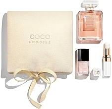 Fragrances, Perfumes, Cosmetics Chanel Coco Mademoiselle - Set (edp/50ml+lip/balm/3.5g+ nail/polish/13ml)