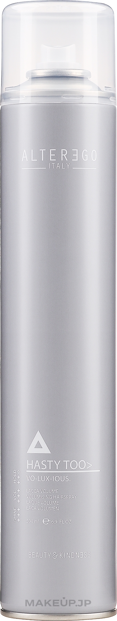 Medium Hold Hair Spray - Alter Ego Hasty Too Vo-Lux-lous Volumising Hairspray — photo 500 ml